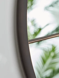 Bronze Round Window Mirror
