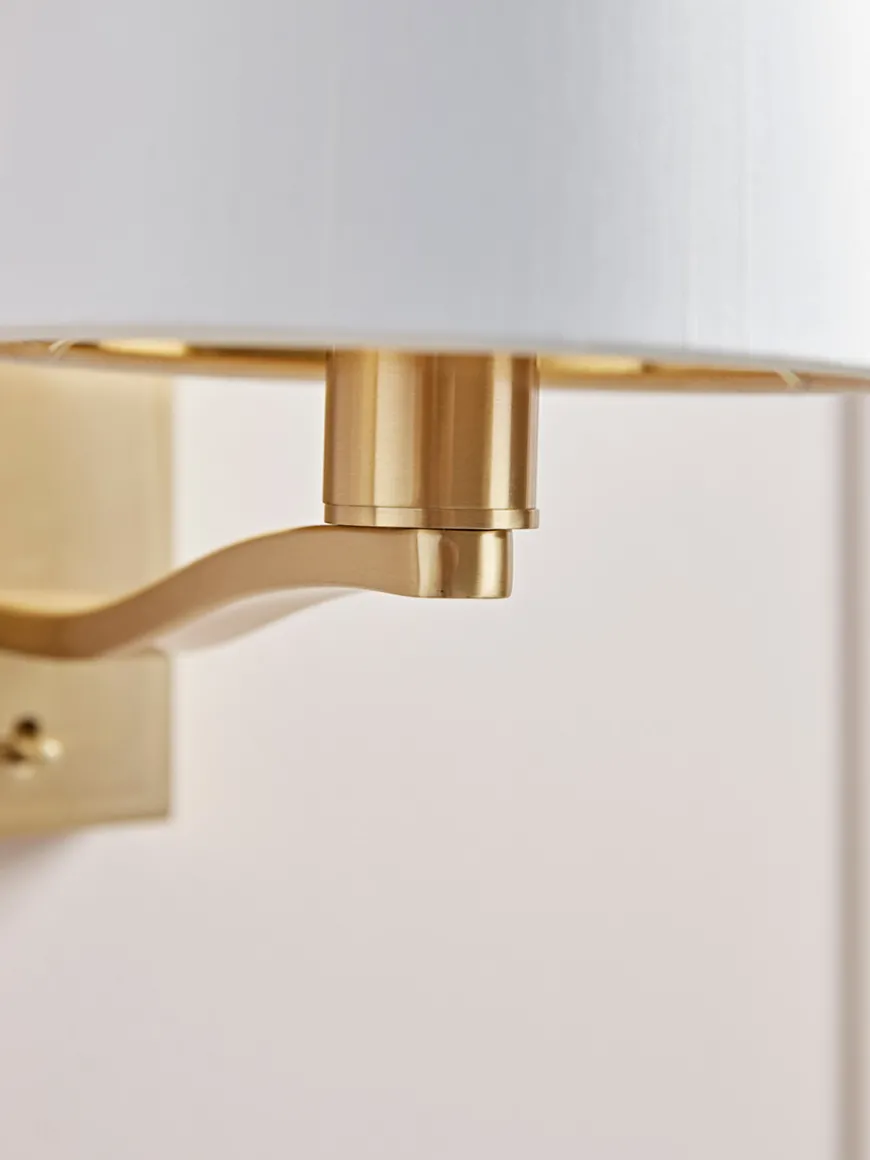 Brushed Gold Wall Light