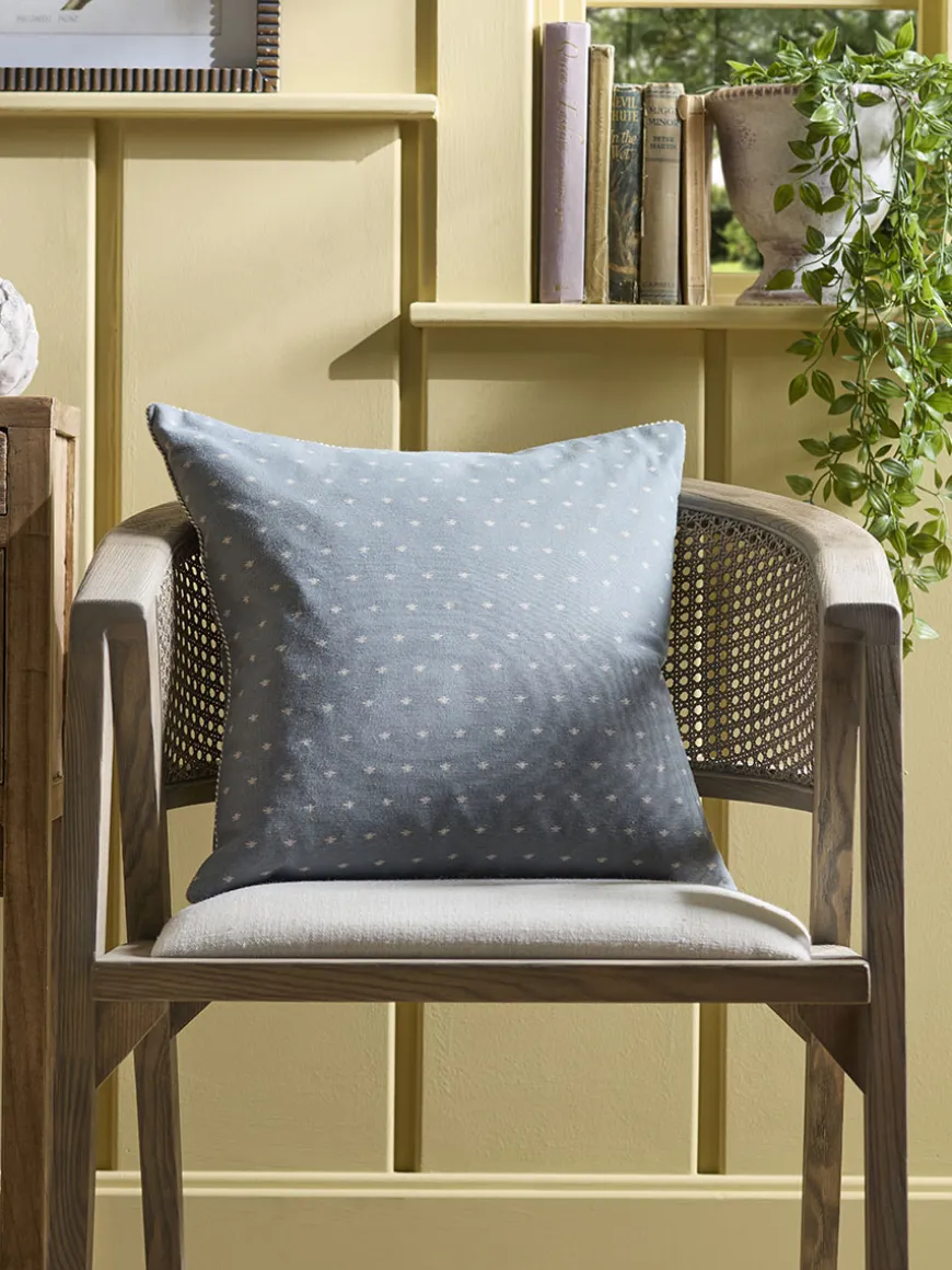 Bumble Bee Cushion - Blue
