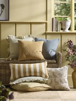Bumble Bee Cushion - Ochre