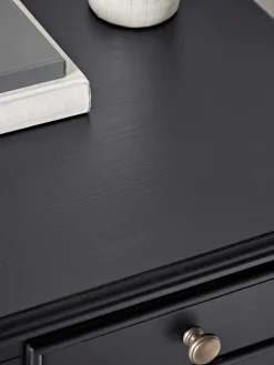 Camille Bedside Table - Black
