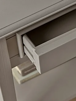 Camille Bedside Table - Grey