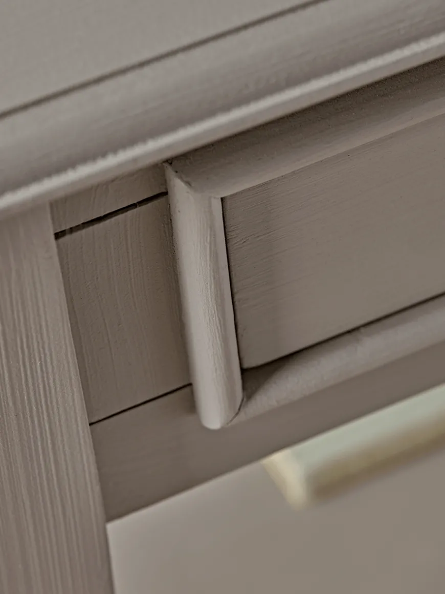 Camille Bedside Table - Grey