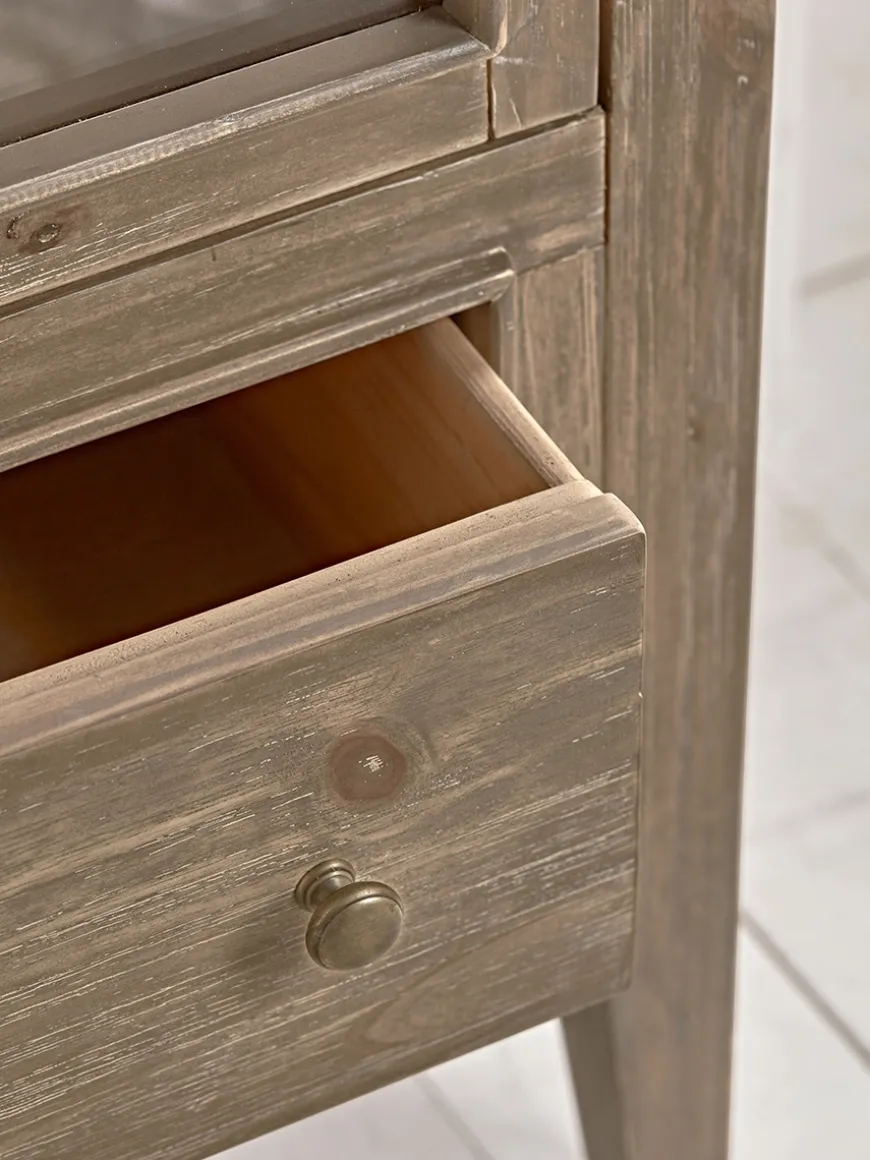 Camille Cabinet - Limewashed