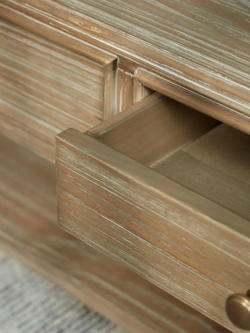 Camille Coffee Table - Limewashed