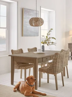 Camille Dining Table - Limewashed