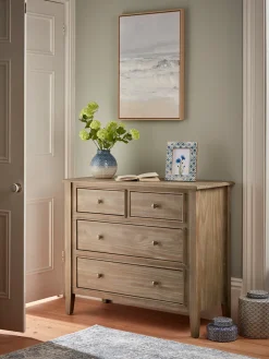 Camille Single Chest of Drawers - Limewashed