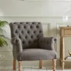 Camo Buttoned Armchair