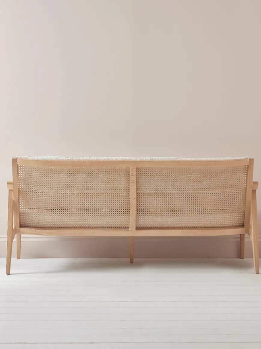 Cane Webbing Sofa - Natural
