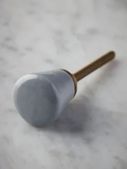 Ceramic Tapered Knob - Blue