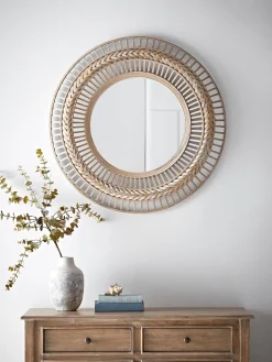 Chevron Frame Mirror