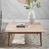 Chevron Oak Coffee Table