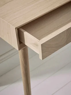 Chevron Oak Desk