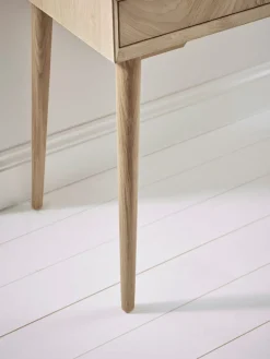 Chevron Oak Desk