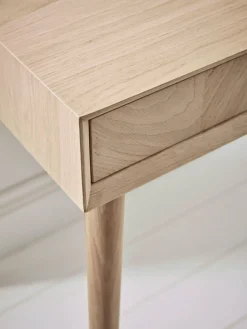 Chevron Oak Desk