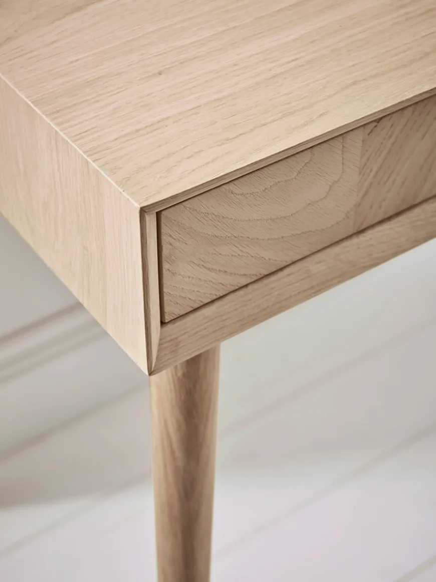 Chevron Oak Desk