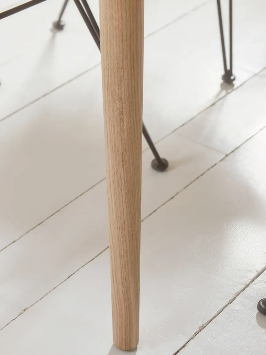 Chevron Oak Dining Table