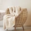 Chunky Knit Throw