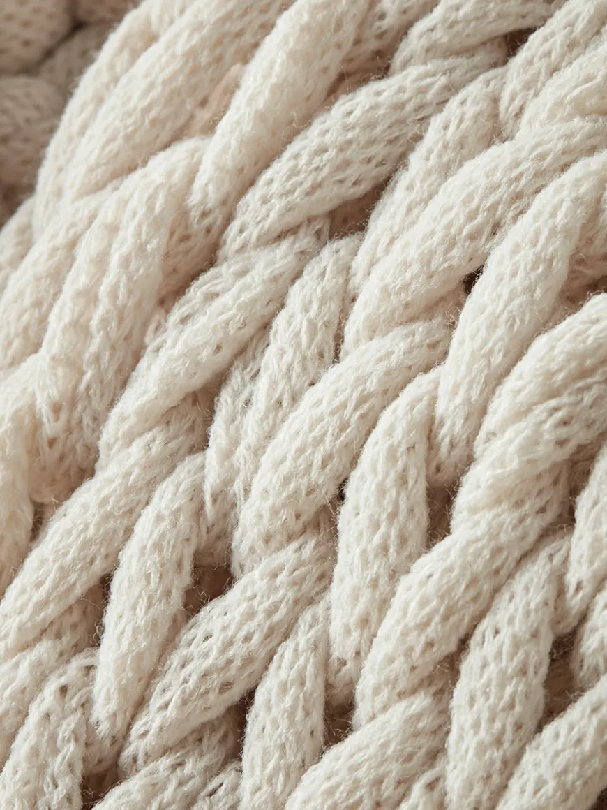 Chunky Knit Throw