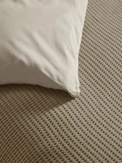 Chunky Waffle Duvet Set - King