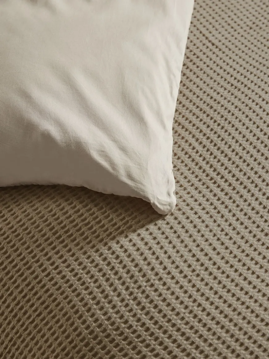 Chunky Waffle Duvet Set - King