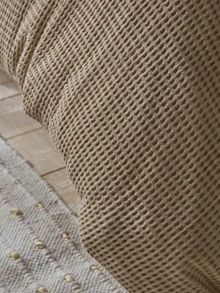 Chunky Waffle Duvet Set - Super King