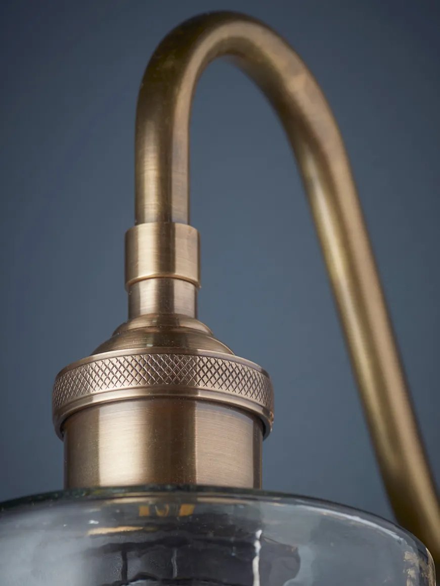 Column Glass Wall Light
