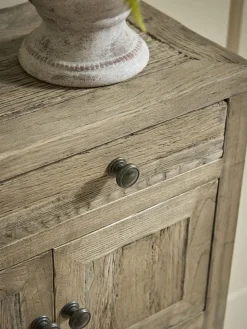 Compact Reclaimed Oak Console Table