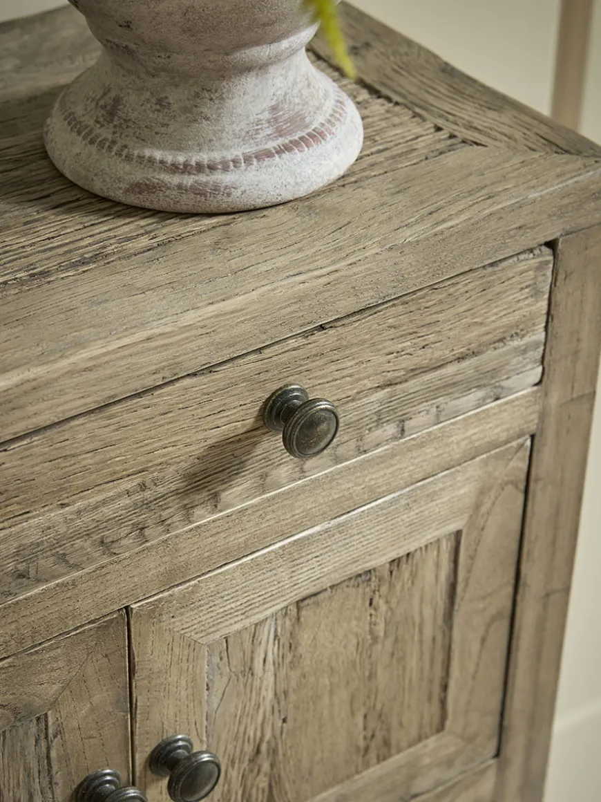 Compact Reclaimed Oak Console Table