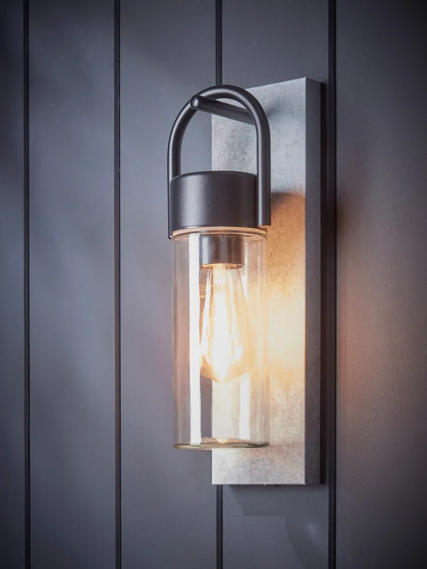 Concrete Effect Wall Light