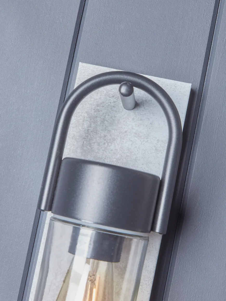 Concrete Effect Wall Light