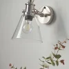 Cone Glass Wall Light