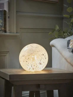 Confetti Globe Glass Lamp