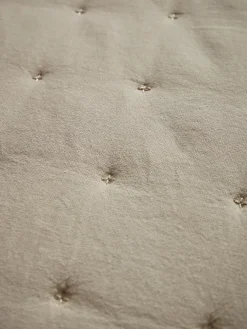 Cotton Bedspread - Flax