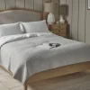 Cotton Bedspread - Pewter Grey
