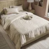 Cotton Gingham Duvet Set - Super King