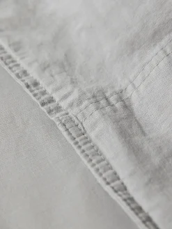 Cotton King Duvet Cover Set - Pewter Grey