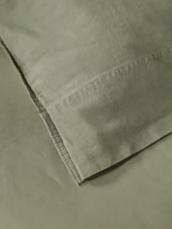 Cotton King Duvet Cover Set - Eucalyptus