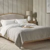 Cotton Quilted Bedspread - Grey