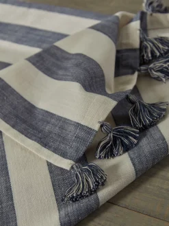 Cotton Table Runner - Nautical Stripe