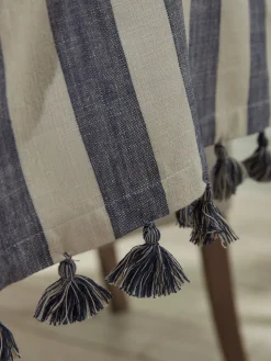 Cotton Table Runner - Nautical Stripe