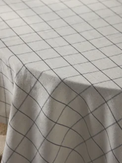 Cotton Tablecloth - Checked