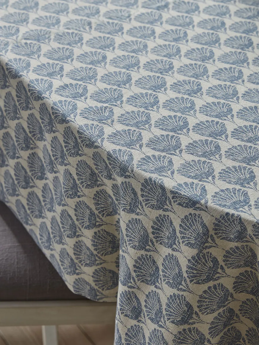 Cotton Tablecloth - Swedish Blue Print