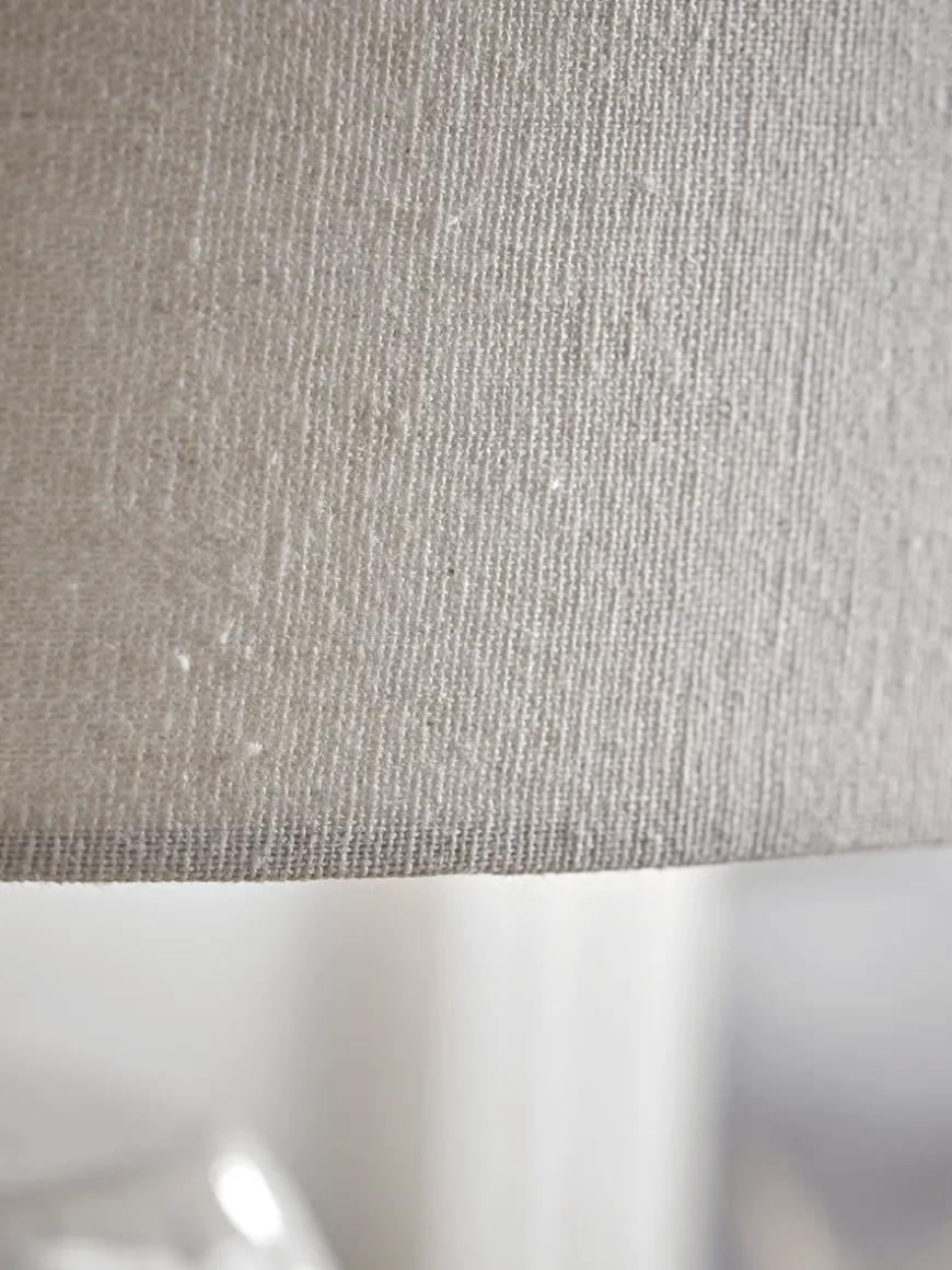 Crackle Glaze Block Table Lamp