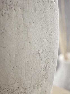 Crackle Glaze Block Table Lamp