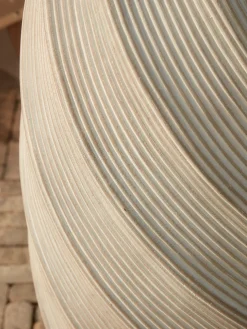 Cream Spiral Plinth
