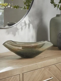 Curved Glass Bowl