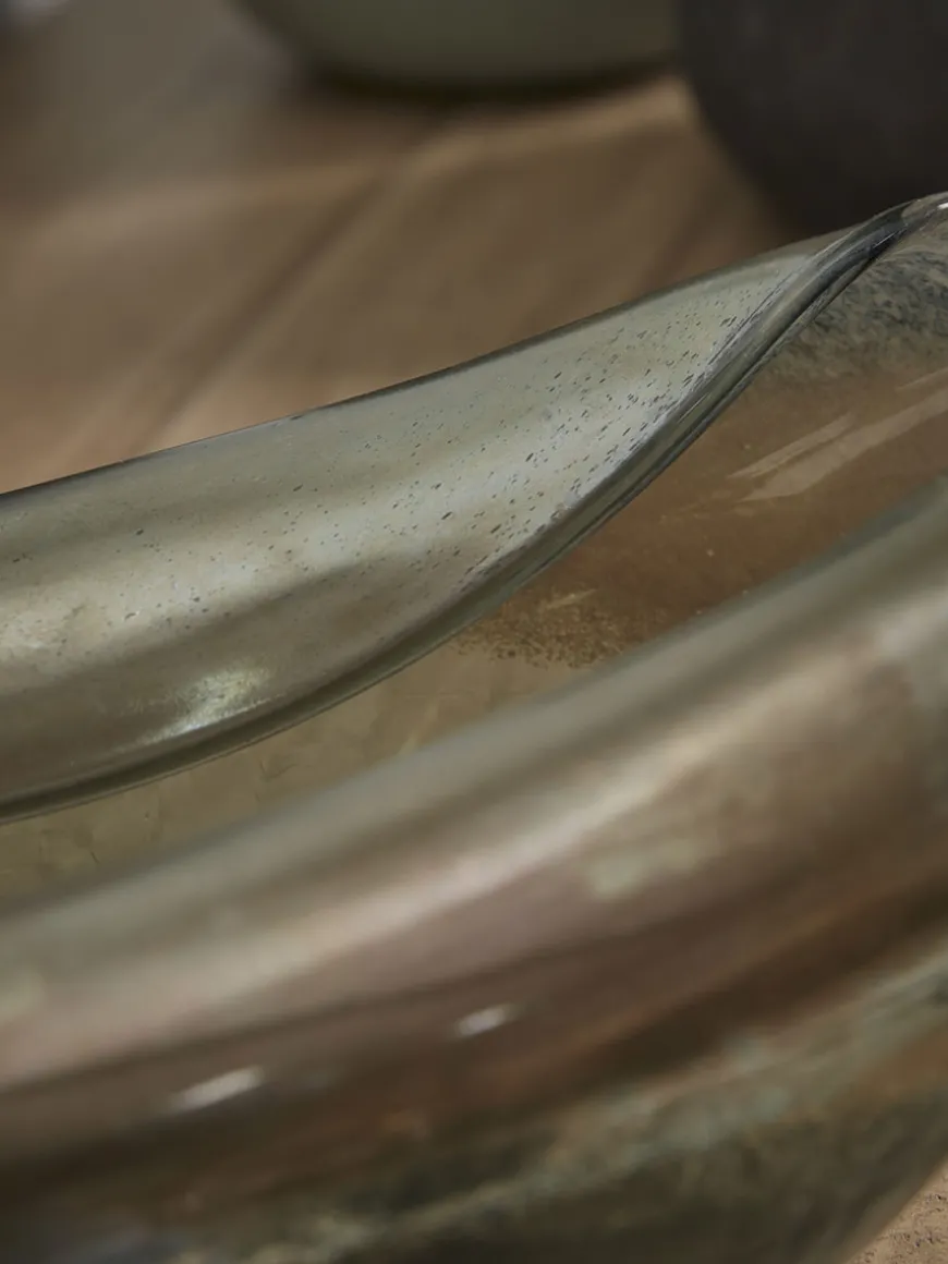 Curved Glass Bowl