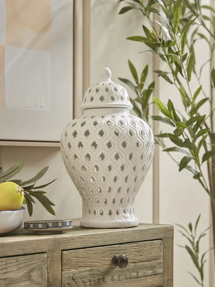 Cutout Ginger Jar