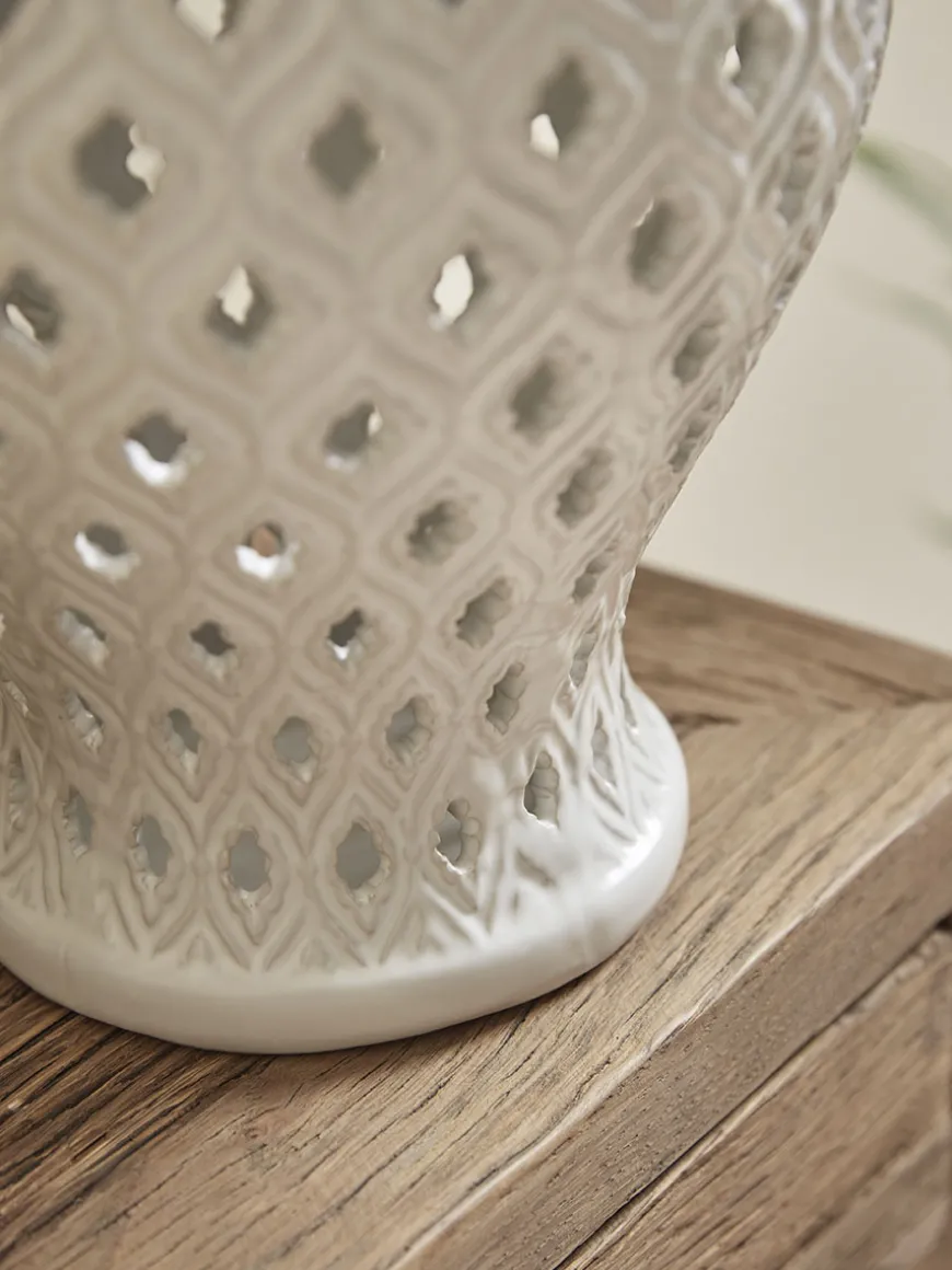 Cutout Ginger Jar